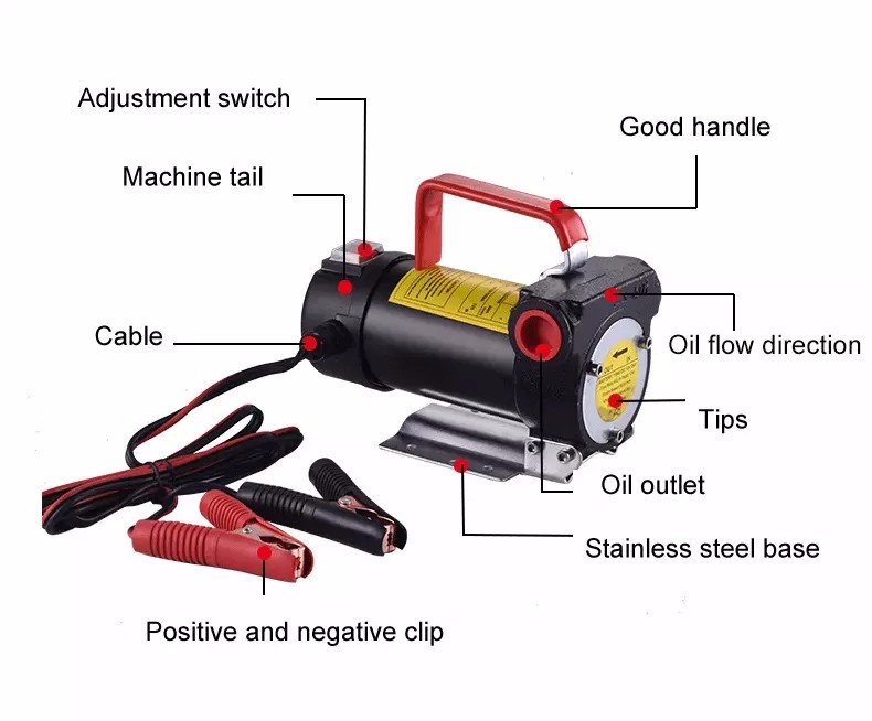 Fuel transfer pump 24v electric