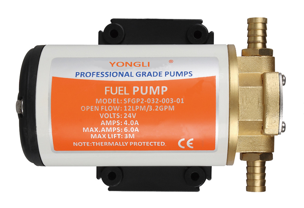 Fuel transfer pump 12/24v electric